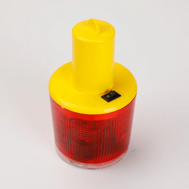 Lámpara estroboscópica de alarma, luz de advertencia LED, luz de advertencia LED intermitente, lámpara estroboscópica de alarma de seguridad de emergencia de energía Solar - imagen 2