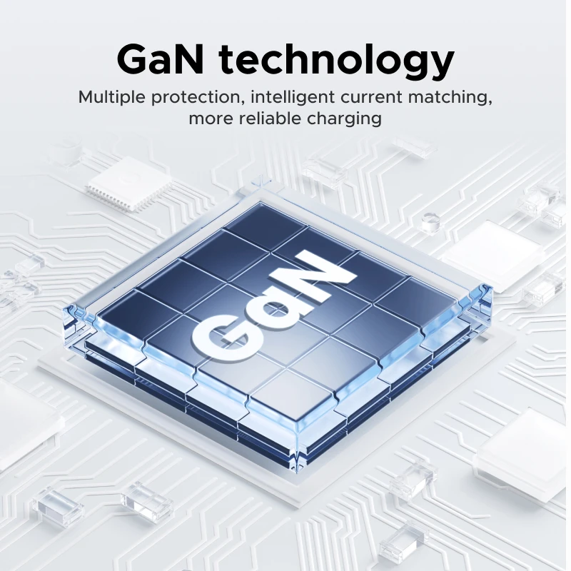 UGREEN 65W 100W GaN cargador PPS QC4.0 PD3.0 cargador de ordenador portátil de escritorio para iPhone17 16 15 Pro Xiaomi Samsung Tablet iPad Macbook Air - imagen 4