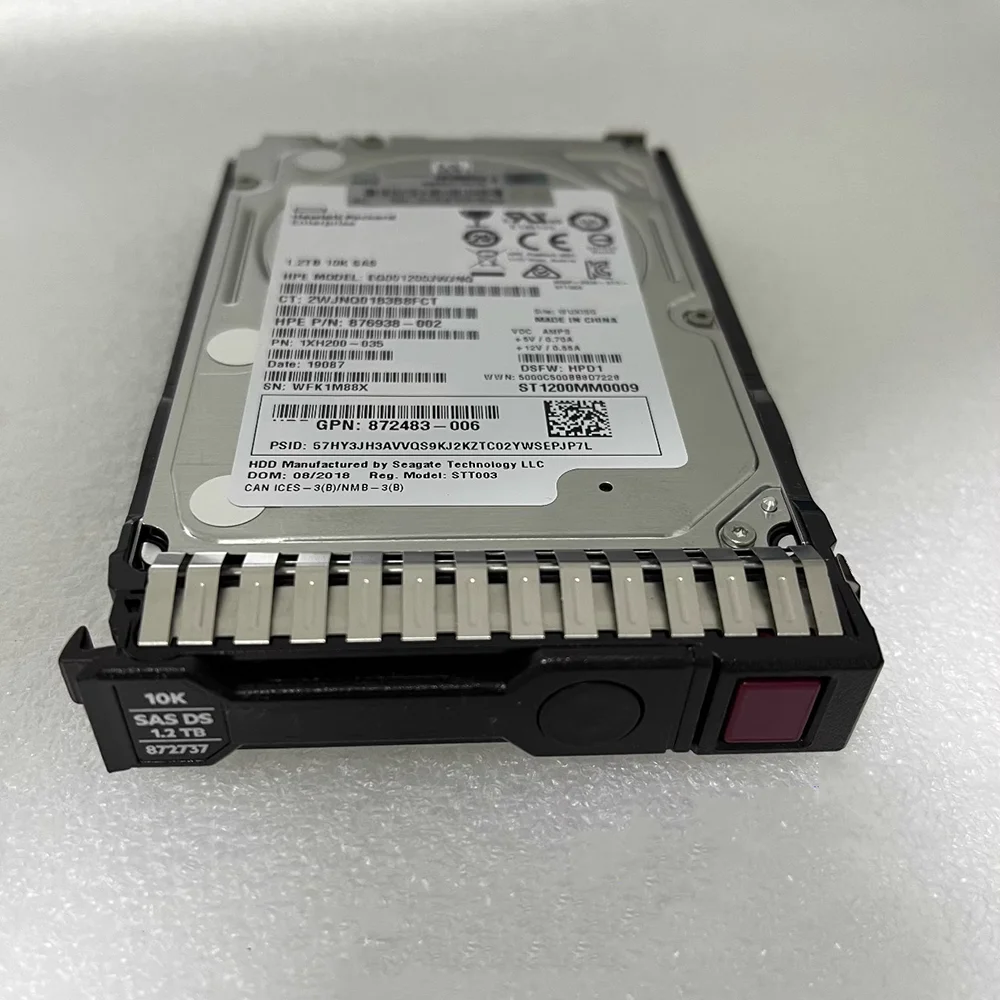 Para HP 872737-001 1,2 T 10K SAS 2,5 872479-B21 G10 disco duro original del servidor - imagen 2