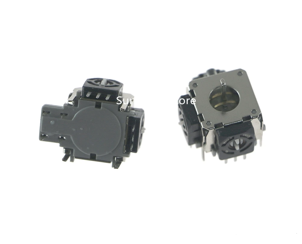 100 unids/lote para XBOX 360 Joysticks 3D palos analógicos de Metal Joystick analógico 3D para pieza de reparación de controlador PS2 - imagen 3