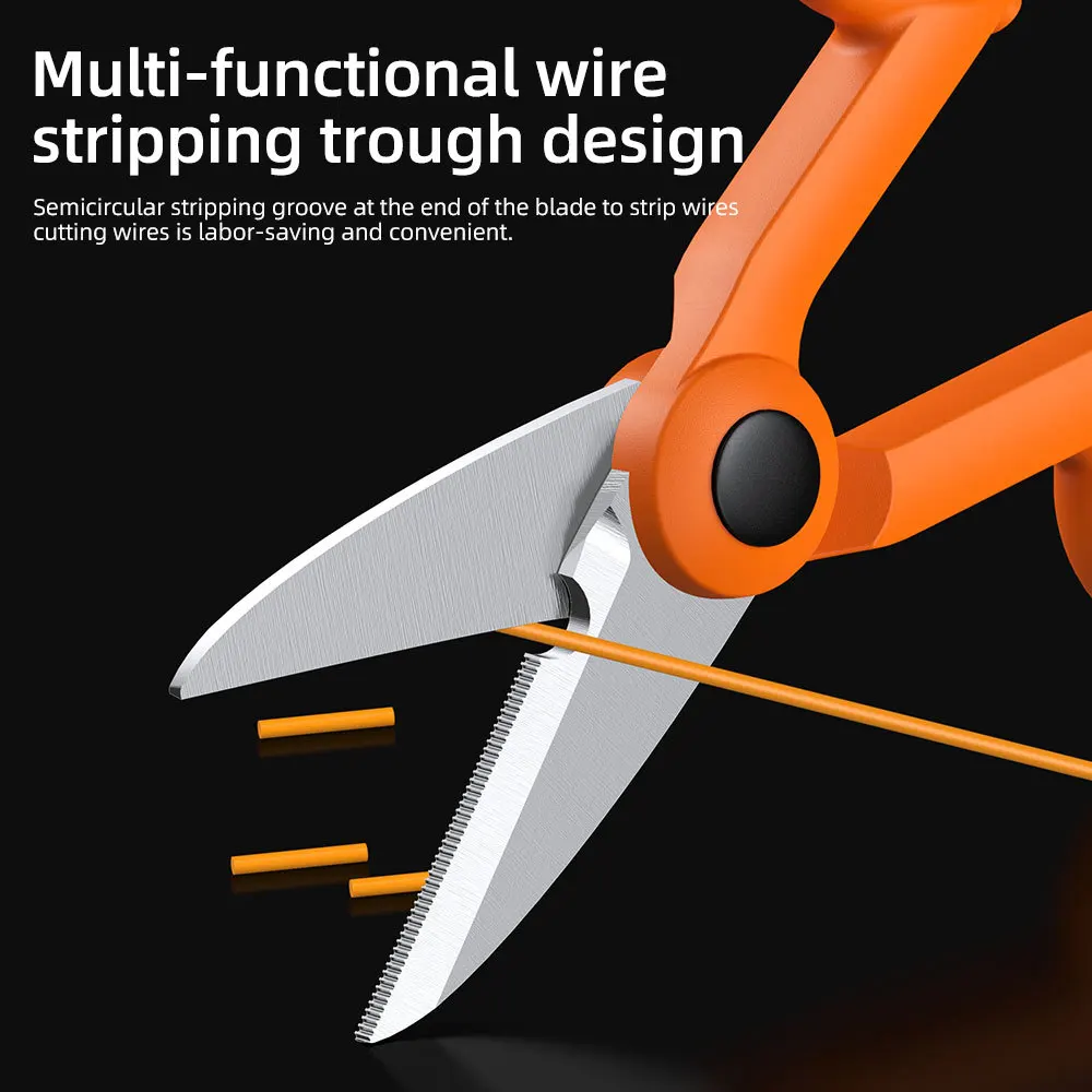 ZoeRax-tijeras cortadoras de fibra óptica, herramienta afilada de pelado de fibra de aramida para cables de puente y coletas, herramienta manual de fibra óptica - imagen 5