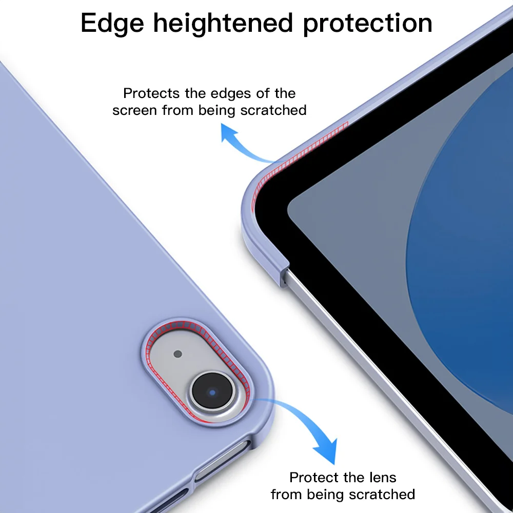 Funda para iPad 7, 8, 9. ª generación, 10,2, Air 4, 5, 10,9 pulgadas, accesorios para iPad Pro 11, 12,9, Mini 6 - imagen 5