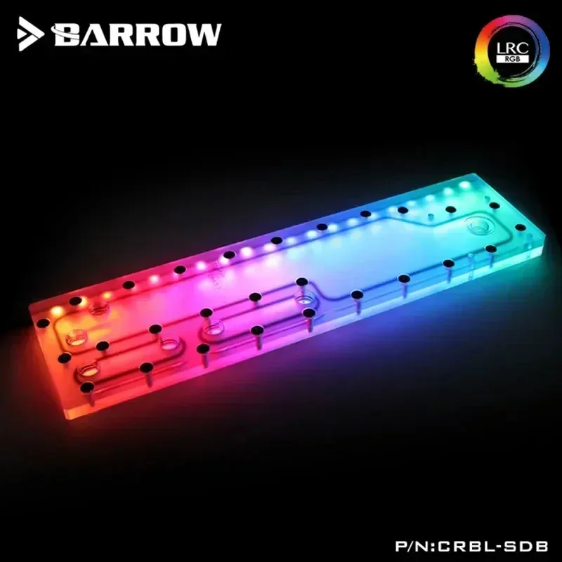 Barrow Waterway Board depósito tanque de agua para PC COUGAR BLAZER caja sistema de refrigeración por agua construcción 5V ARGB 3pin - imagen 4