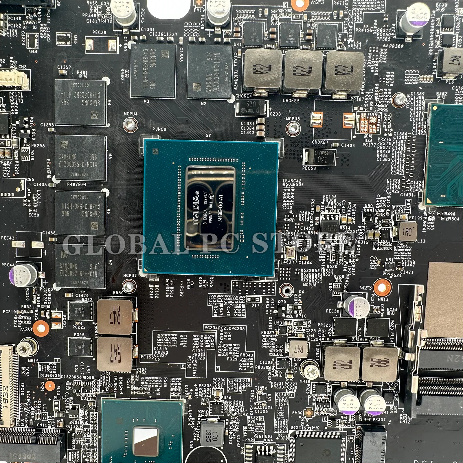 Placa base KEFU MS-17E51 para placa base de ordenador portátil MSI MS-17E5 i5 i7 9ta generación GTX1660Ti/V6G - imagen 5