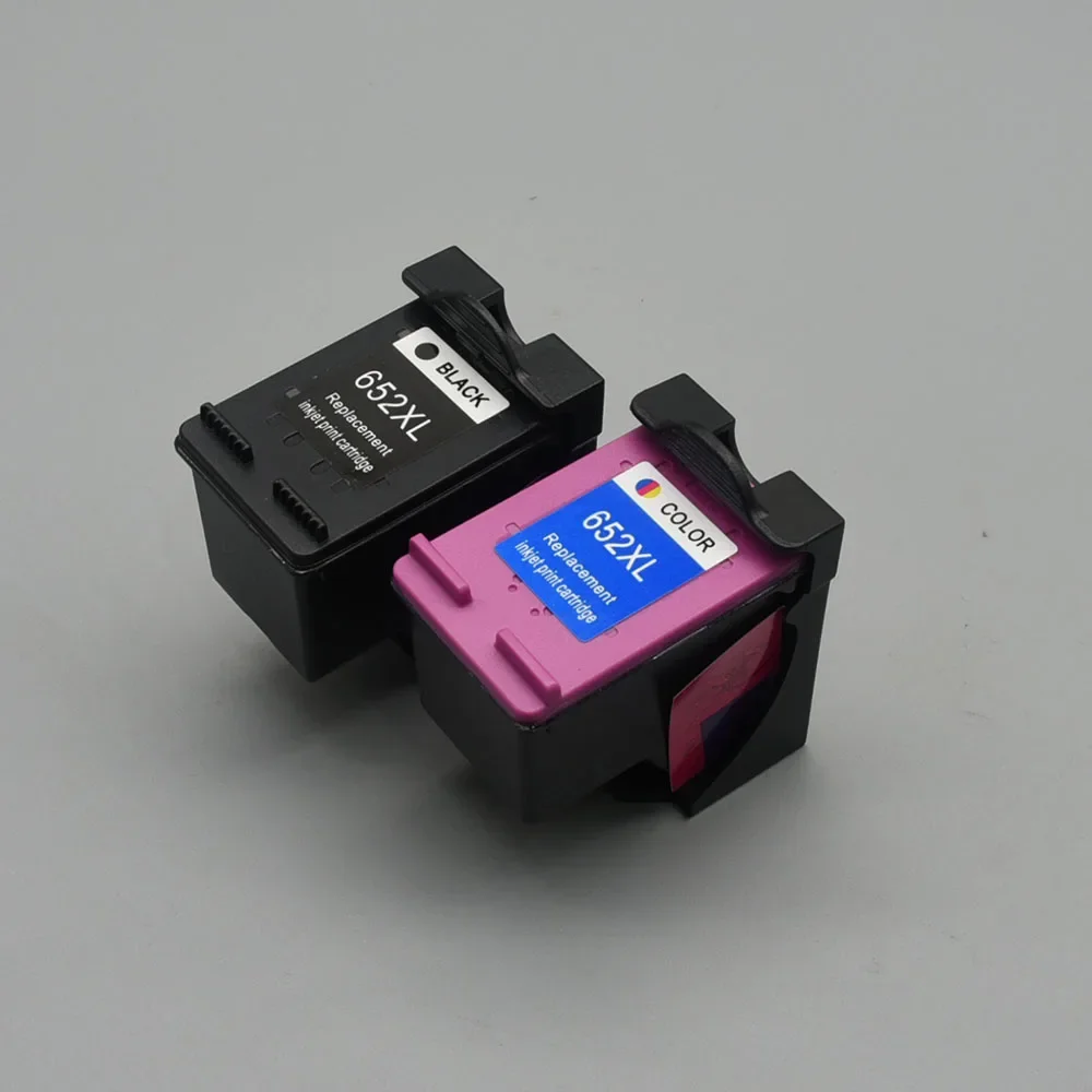 Cartucho de tinta de inyección de tinta remanufacturado de Color Premium 652 Xl 652xl para HP652 para HP DeskJet Ink Advantage 2135 1118 - imagen 5