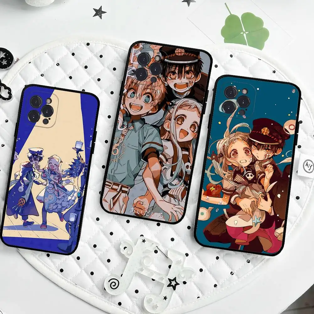 Funda de teléfono de Anime Hanako Kun con destino al baño para IPhone 17 16 15 14 11 12 13 Mini Pro XS Max Plus Funda Shell - imagen 2