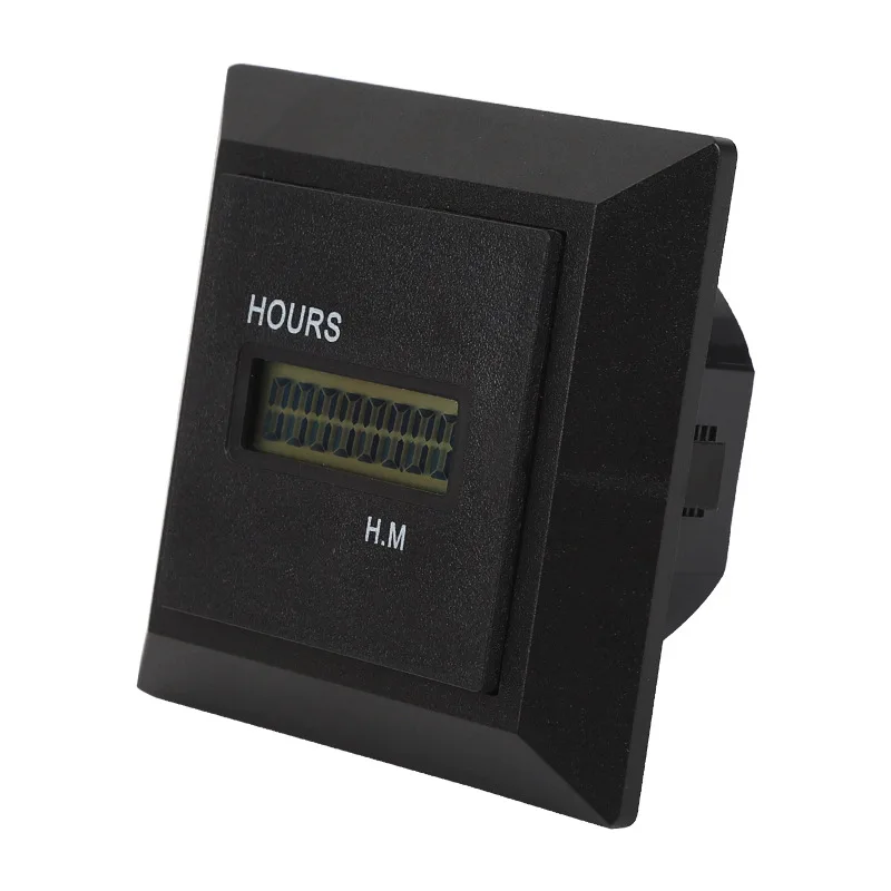 Contador de horas Temporizadores industriales Contador de tiempo eléctrico de alta precisión 220V‐240V HM-1R - imagen 5