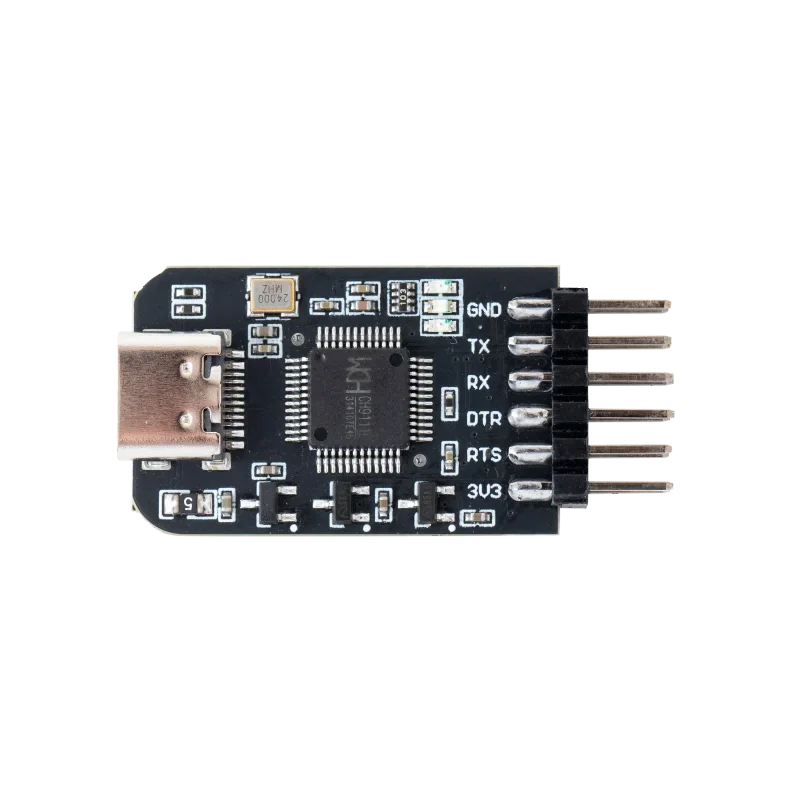 NanoUART-Herramienta de puerto profesional, módulo USB a TTL, nivel IO ajustable, Control de flujo de Hardware, interfaz de TYPE-C, esquema de código abierto, nuevo - imagen 2