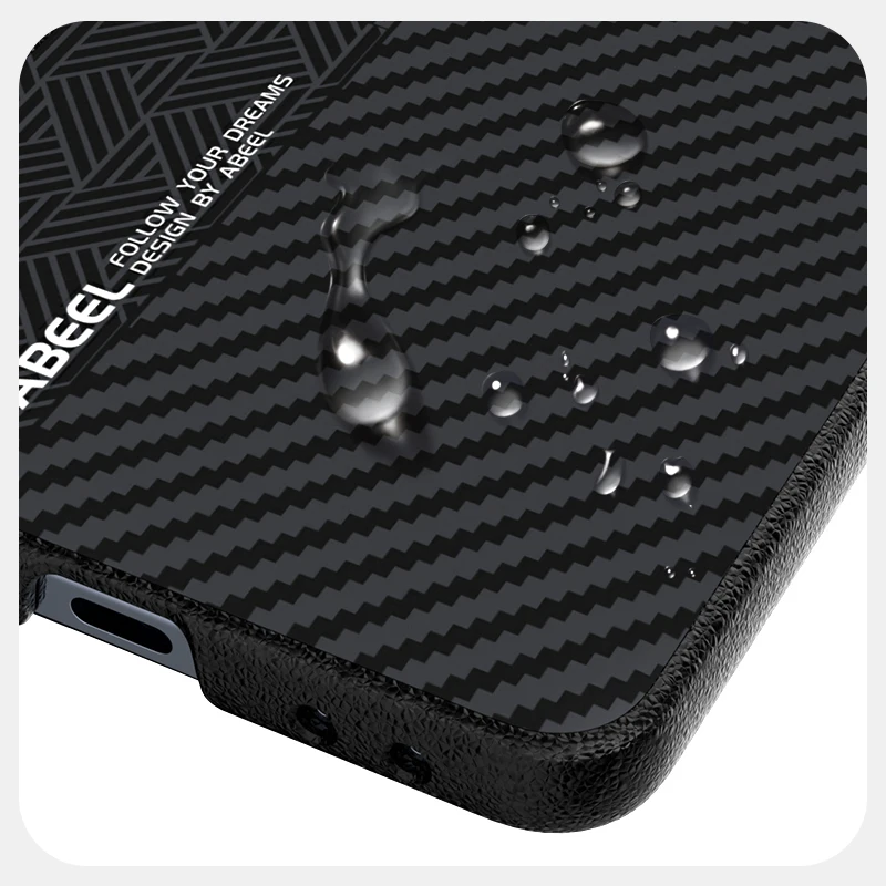 Para Samsung Galaxy Z Flip 7 funda dura de fibra de carbono MagSafe funda protectora trasera magnética para Z Flip 7 FE 6 5 carcasa de teléfono - imagen 3