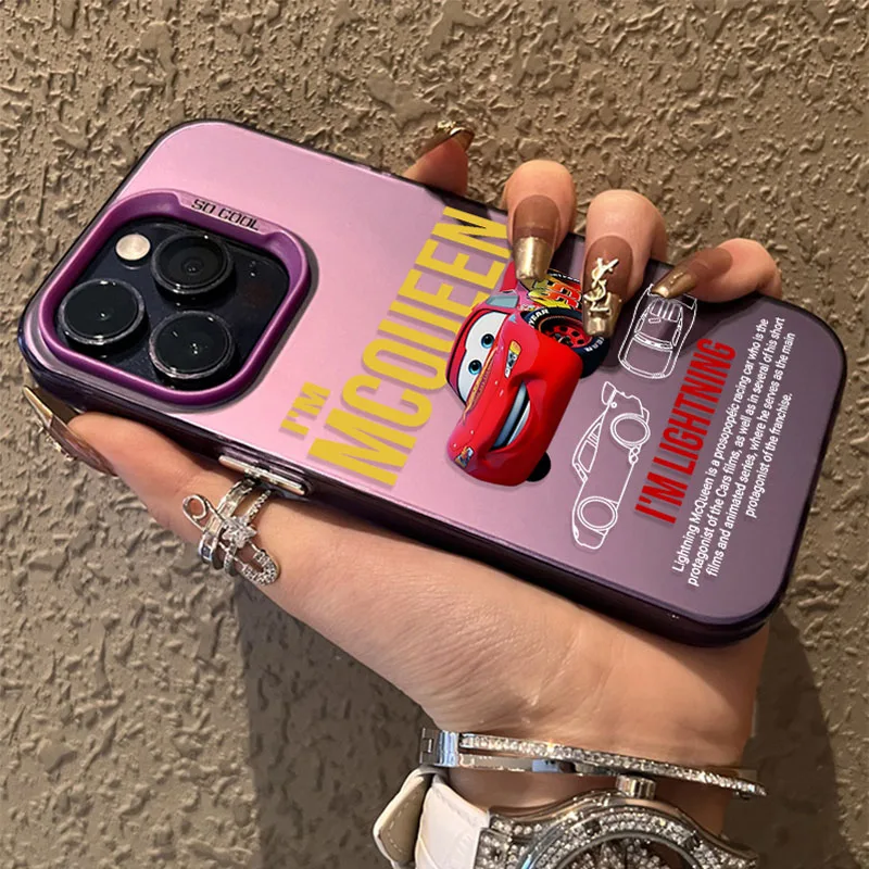 Funda mate Lightning McQueen Disney Cars para Xiaomi Redmi Note 11 12 14 13 Pro Plus 4G 5G 12S 11S 10S 10 9 9S 12C 13C 14C A3 A4 - imagen 4