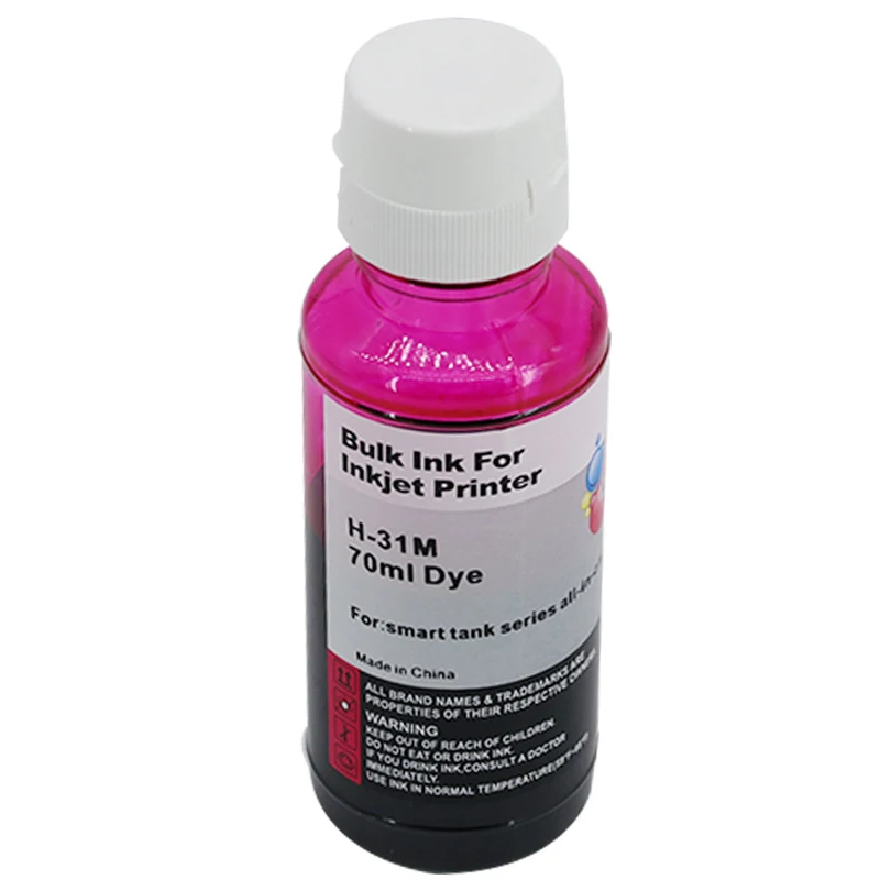 Recarga de tinta GT31 GT32XL, recambio de tinta Compatible con HP Smart Tank 7301, 6001, 7602, 5101, 7001, 450, 455, 457, 513, 551, 555, 558, 559, 5 - imagen 4