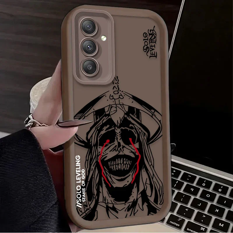 Funda de Anime para Samsung Galaxy S24 S25 Ultra S23 S22 S21 Plus FE A56 A36 A26 A16 A06 A15 A25 A35 A55 5G S-Solo nivelados Capa - imagen 5