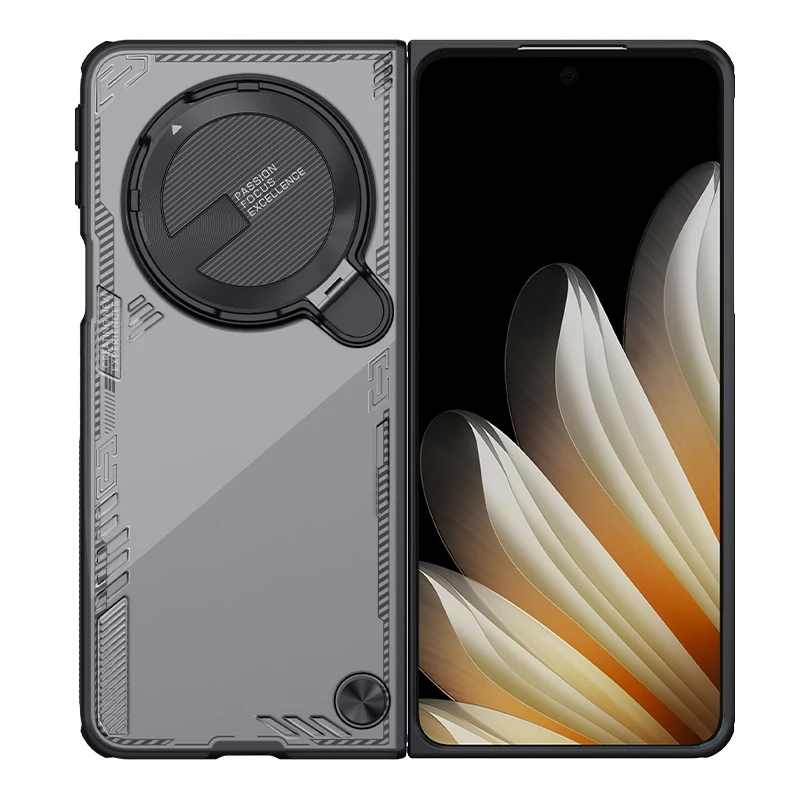 Para OPPO Find N5 5G Nillkin funda iceblade Prop plegable soporte de cámara protección transparente contraportada protección - imagen 4