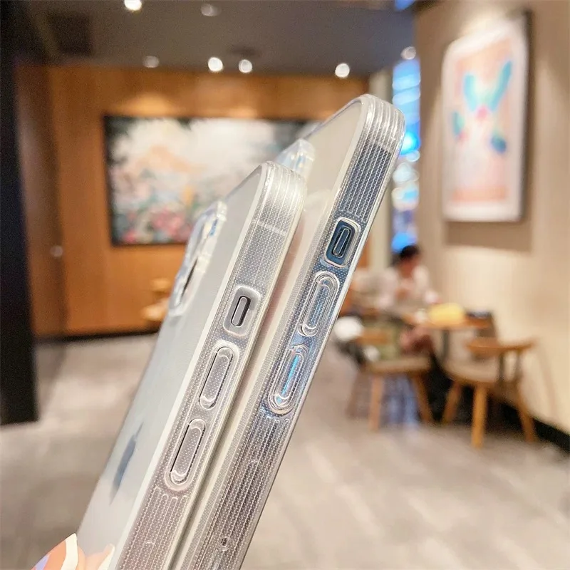 Funda de teléfono magnética rosa y púrpura Floral Ins Magsafe para Samsung Galaxy S25 S24 S23 S22 S21 S20 FE Plus Ultra 5G, funda transparente suave - imagen 5