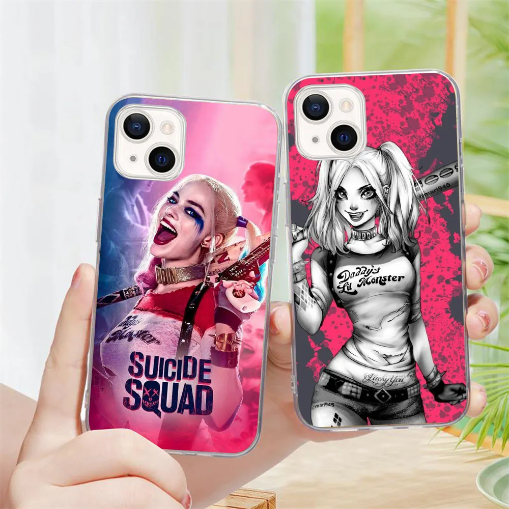 Funda de silicona KT-48 Harley Quinn, para Moto Z2, E4, E5, E6, E6S, E6i, E7, G32, G23, G52, E20, E30, E40 Plus, Play GO - imagen 5