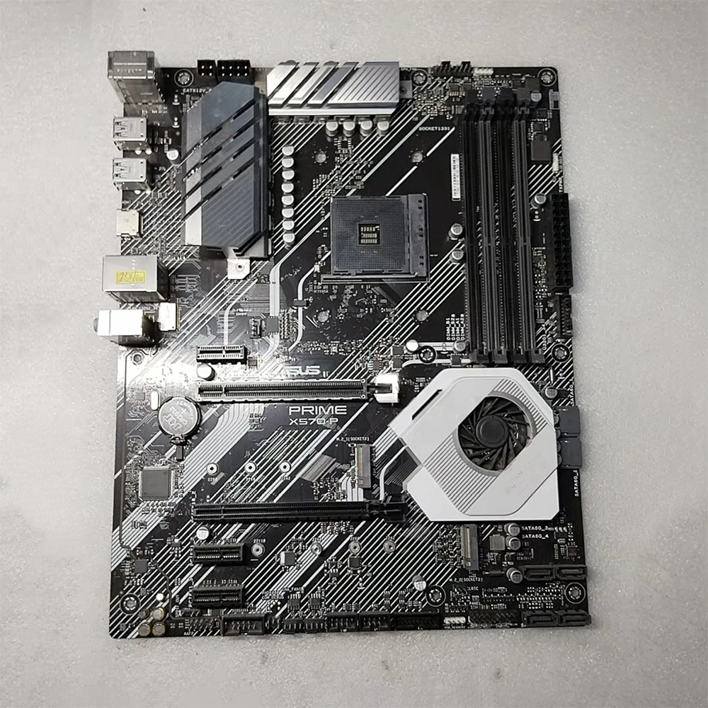 Socket AM4 12 DrMOS estaciones de energía DDR4 4400MHz ATX placa base compatible con procesador de CPU R7 R9 placa base M.2 PRIME X570-P - imagen 3