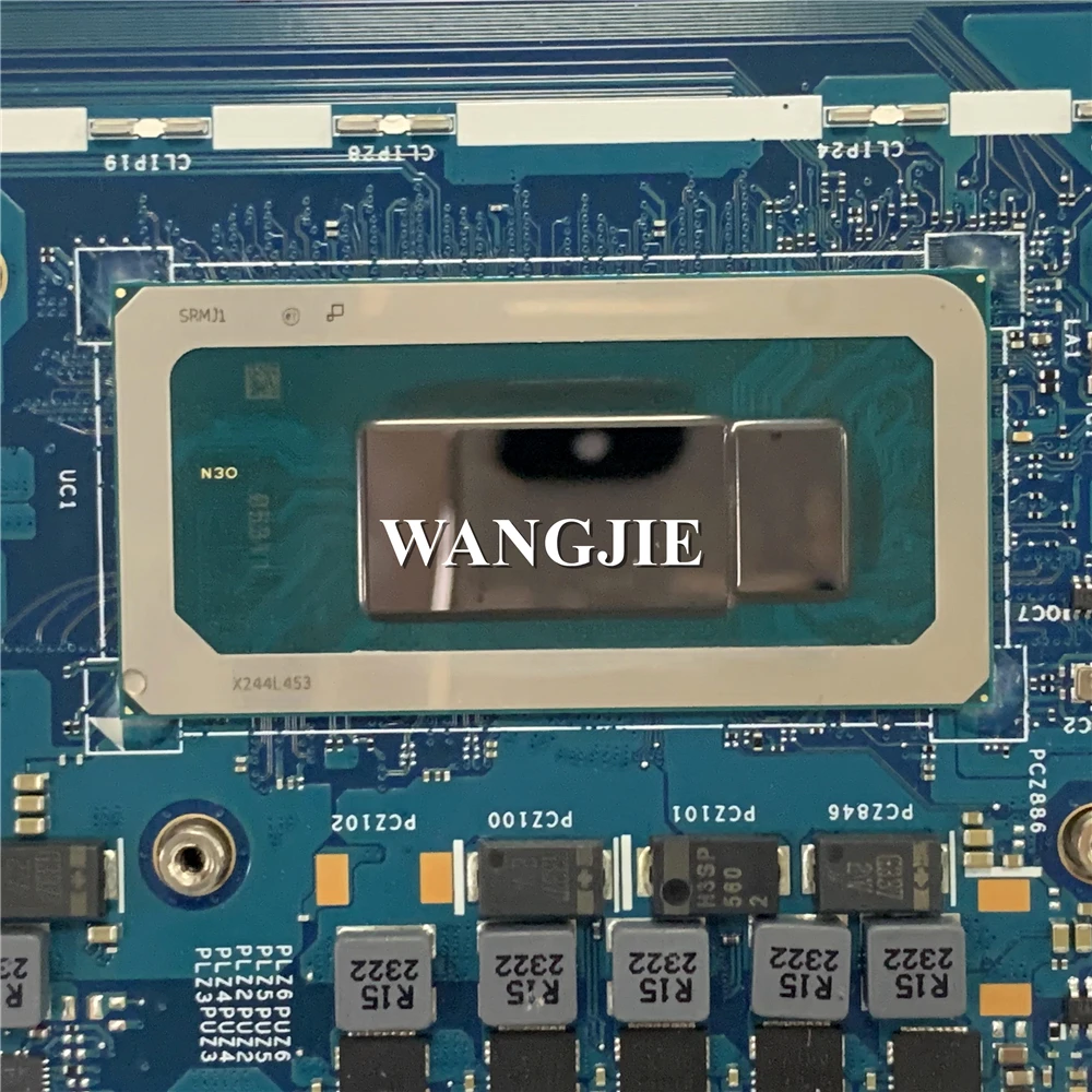 Para HP ENVY 17-CW 17T-CW placa base de computadora portátil N42846-601 N42846-001 JPR70 LA-M796P SRMJ1 i7-13700H CPU 100% en funcionamiento - imagen 5