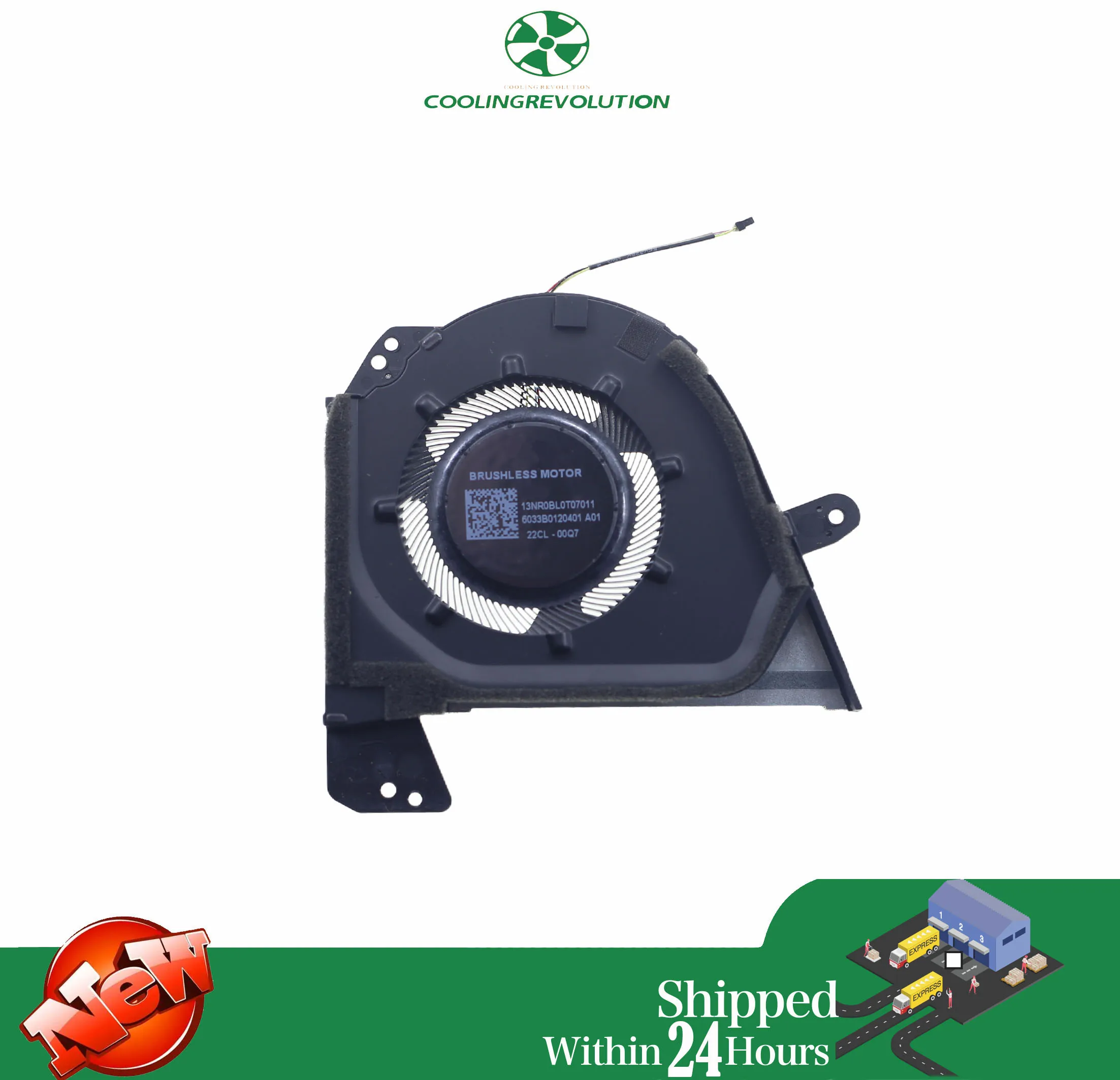 Ventilador refrigeración GPU ASUS Zephyrus M16 GU604 para portátil - imagen 2