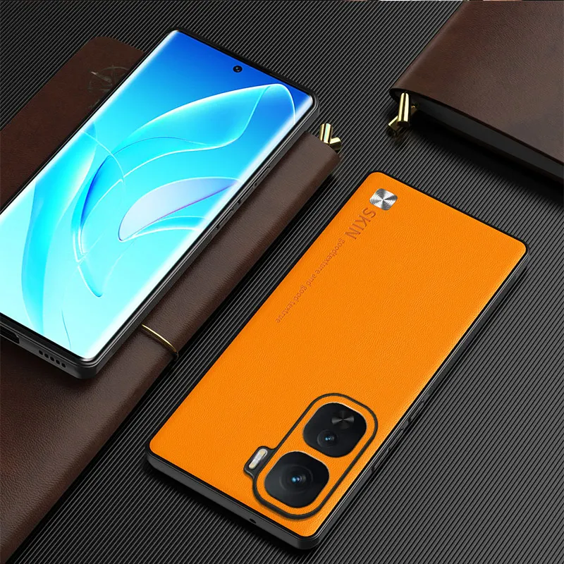 Funda de cuero de lujo para IQOO Neo10, Funda protectora de silicona para cámara de teléfono para VIVO IQOO Neo 10, Funda de parachoques a prueba de golpes - imagen 4