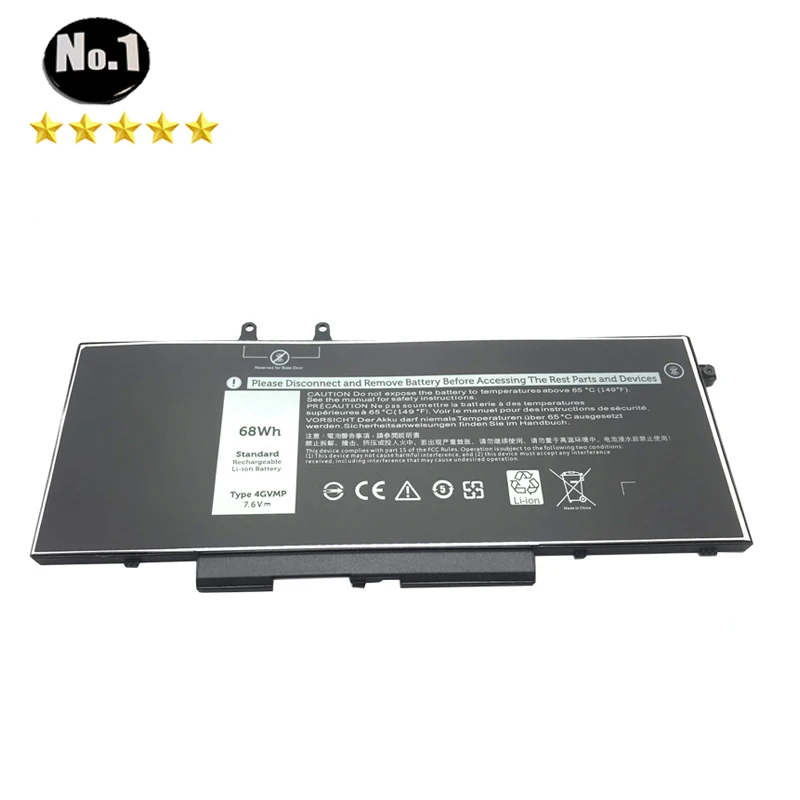 Venta al por mayor nueva batería de ordenador portátil para Dell Latitude 5400 5410 5500 Precision 3540 3550 Inspiron 7590 2 en 1 4GVMP 7,6 V 68WH