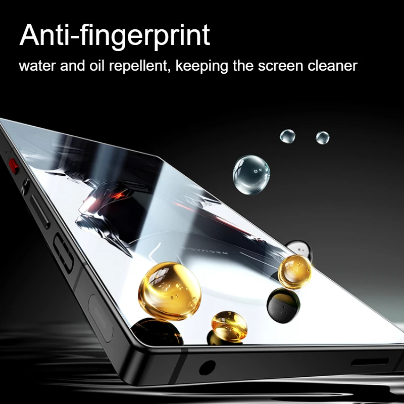 SmartDevil 2PCS Protector de Pantalla para Nubia Redmagic 10 Pro 10 Pro Plus 9 Pro HD Vidrio Templado - imagen 4