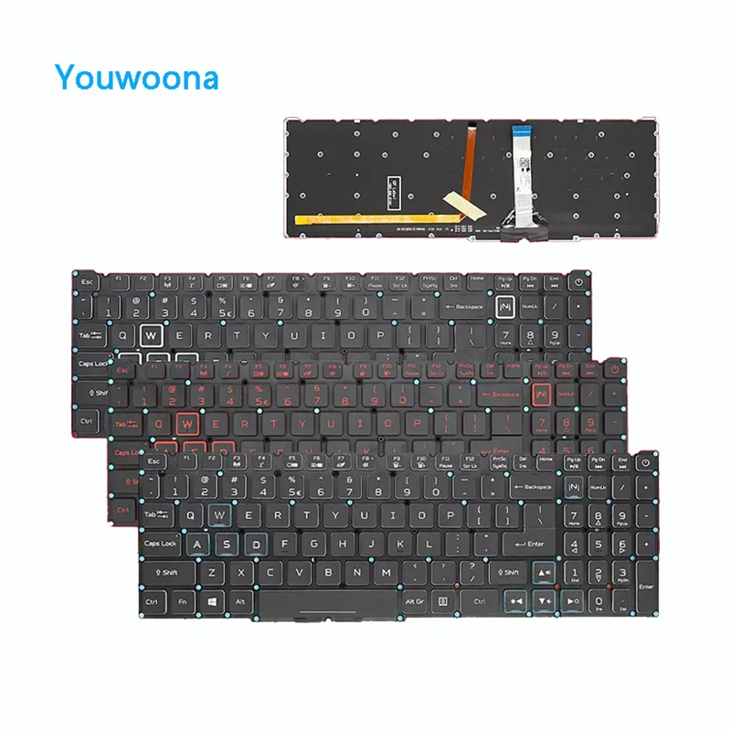 Nuevo teclado ORIGINAL para ordenador portátil ACER PH315-54 PH515-54 PH317-51 AN515-53TK