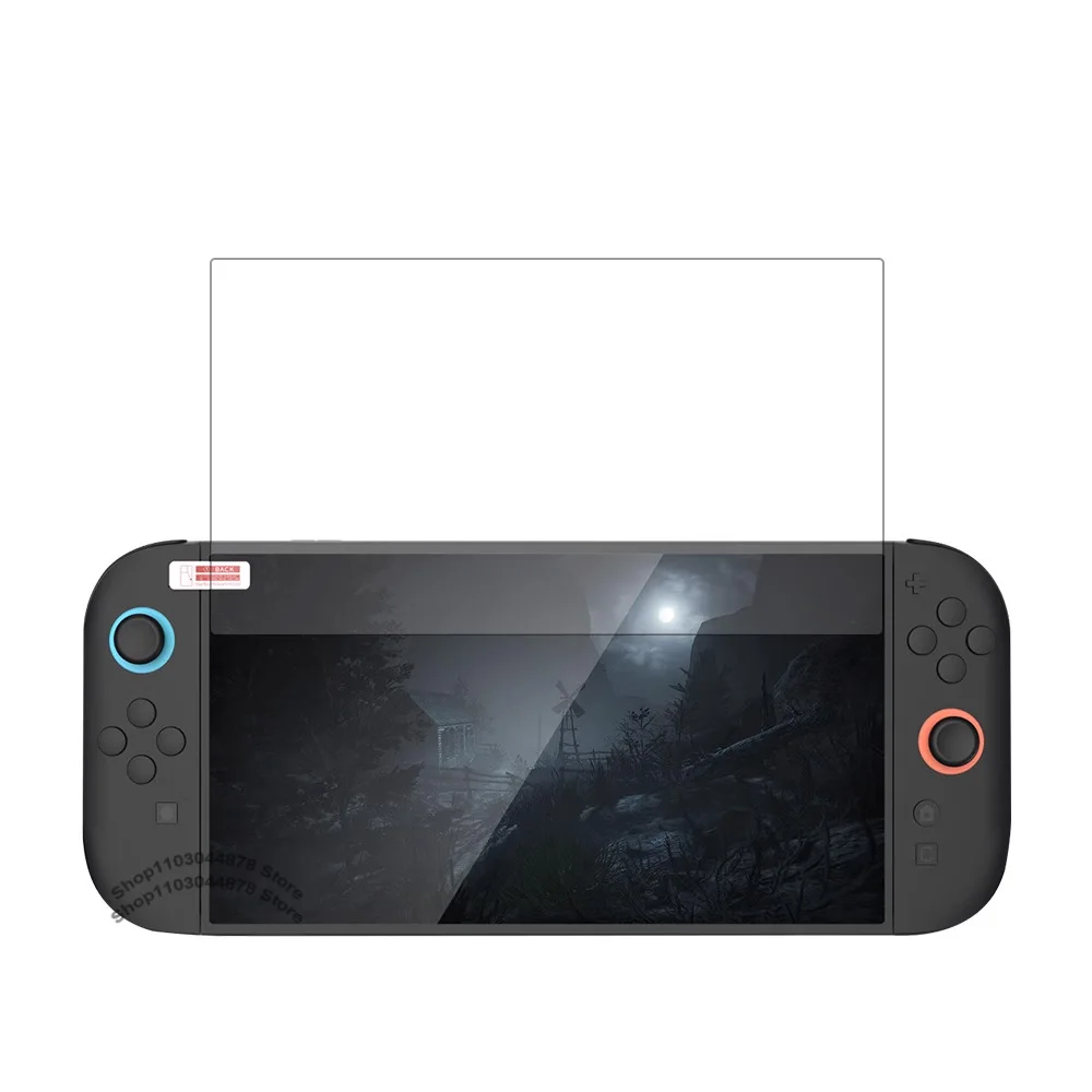 Película protectora de pantalla completa de alta definición, película templada de vidrio anticaída y antiarañazos para accesorios de juegos Switch 2 NS2 - imagen 2