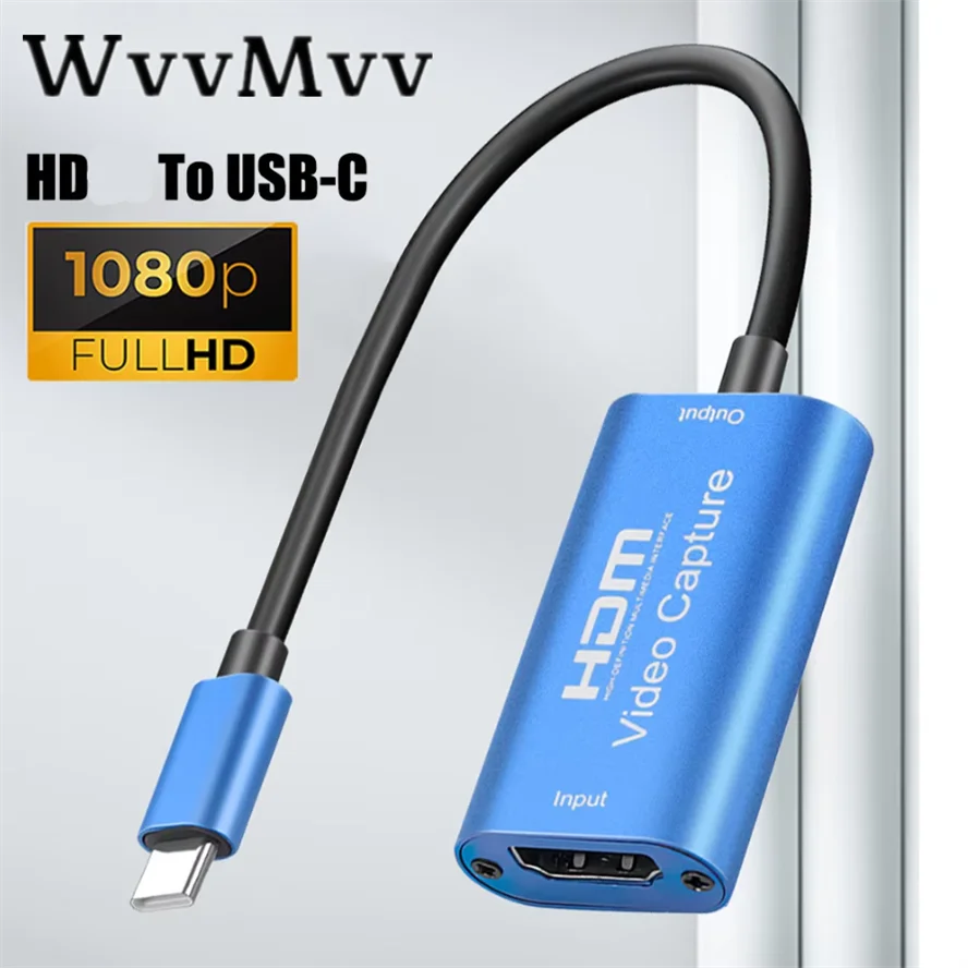 Tarjeta de captura de vídeo USB 3,0 compatible con HDMI a USB/tipo-c/MICRO Grabber de juegos grabación 1080P para Switch Xbox PS4/5 transmisiones en vivo - imagen 2