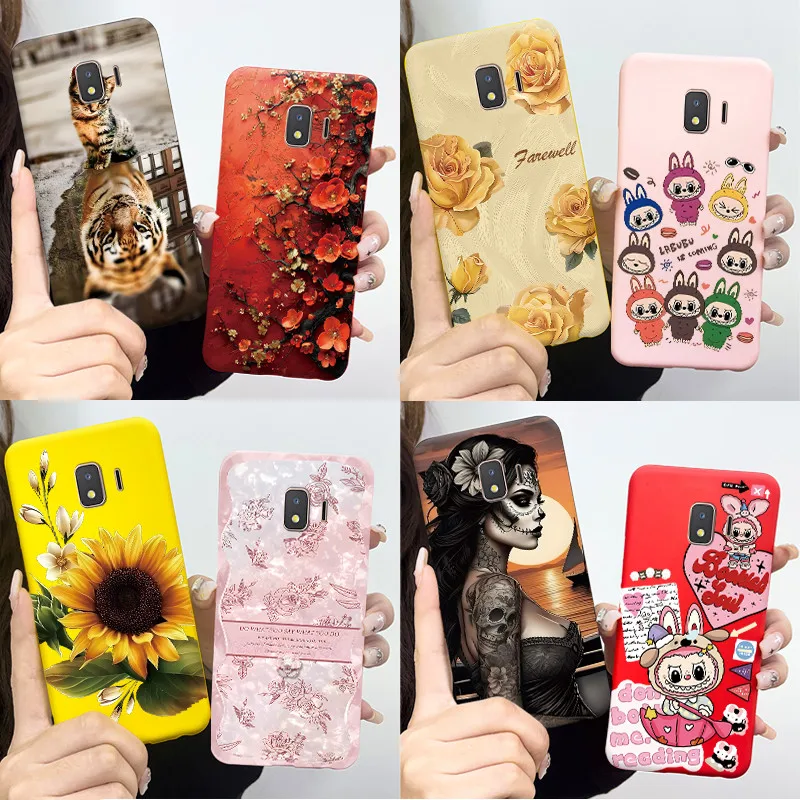 Funda de silicona para Samsung Galaxy J2 Core Pro 2018, carcasa suave con dibujos de flores de colores para chica, J2Core J2Pro J2 2018