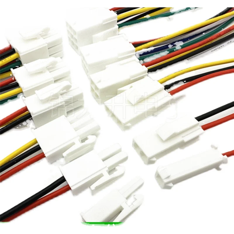 Conector de cable de terminal de espaciado FL4.14mm de 5 uds, cable de acoplamiento aéreo, enchufe de servomotor, cable de acoplamiento macho y hembra 1P2P - imagen 5