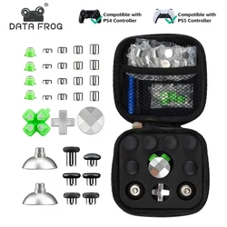 DATA FROG Botones Magnéticos PS5 de Metal y Almohadillas D Ajustables