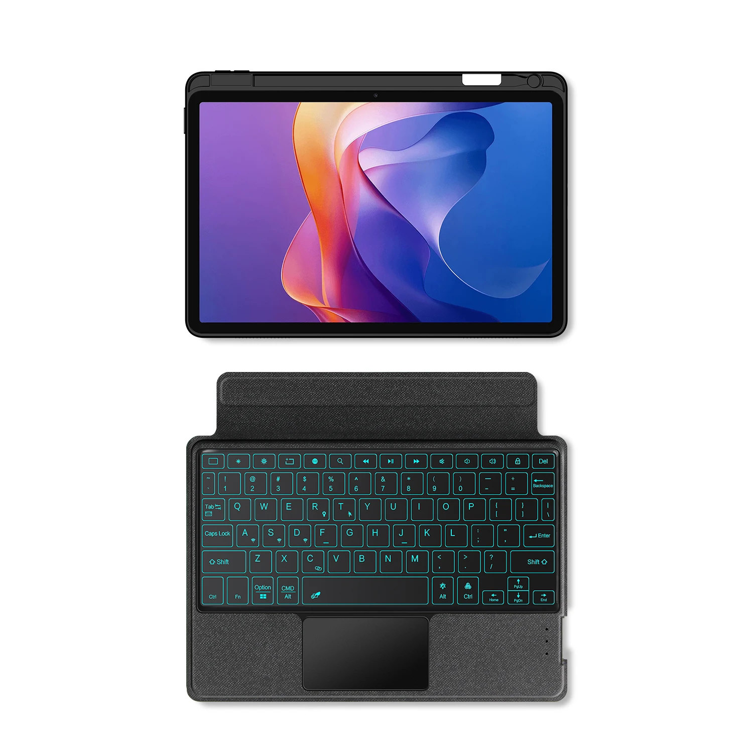 HUWEI Magic Keyboard For Xiaomi Redmi Pad 2 2025 Case Funda for Redmi Pad2 Pad 2 11 inch Tablet keyboard Cover with Pen Holder - imagen 4