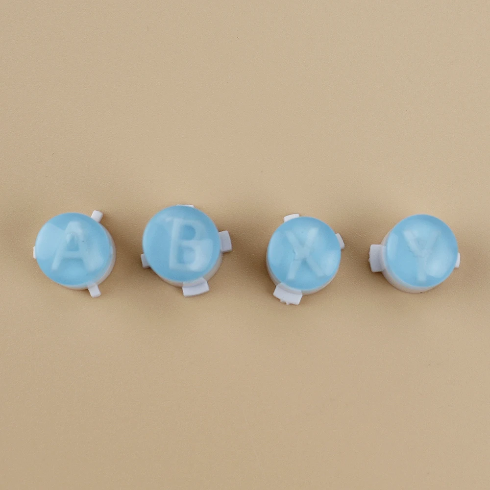 1 Juego de teclas de botón ABXY para Xbox One S Slim Elite, controlador de mando, tapa de botón de menú ABXY, pieza de repuesto colorida DIY - imagen 4