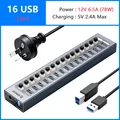 16 USB and AU Plug