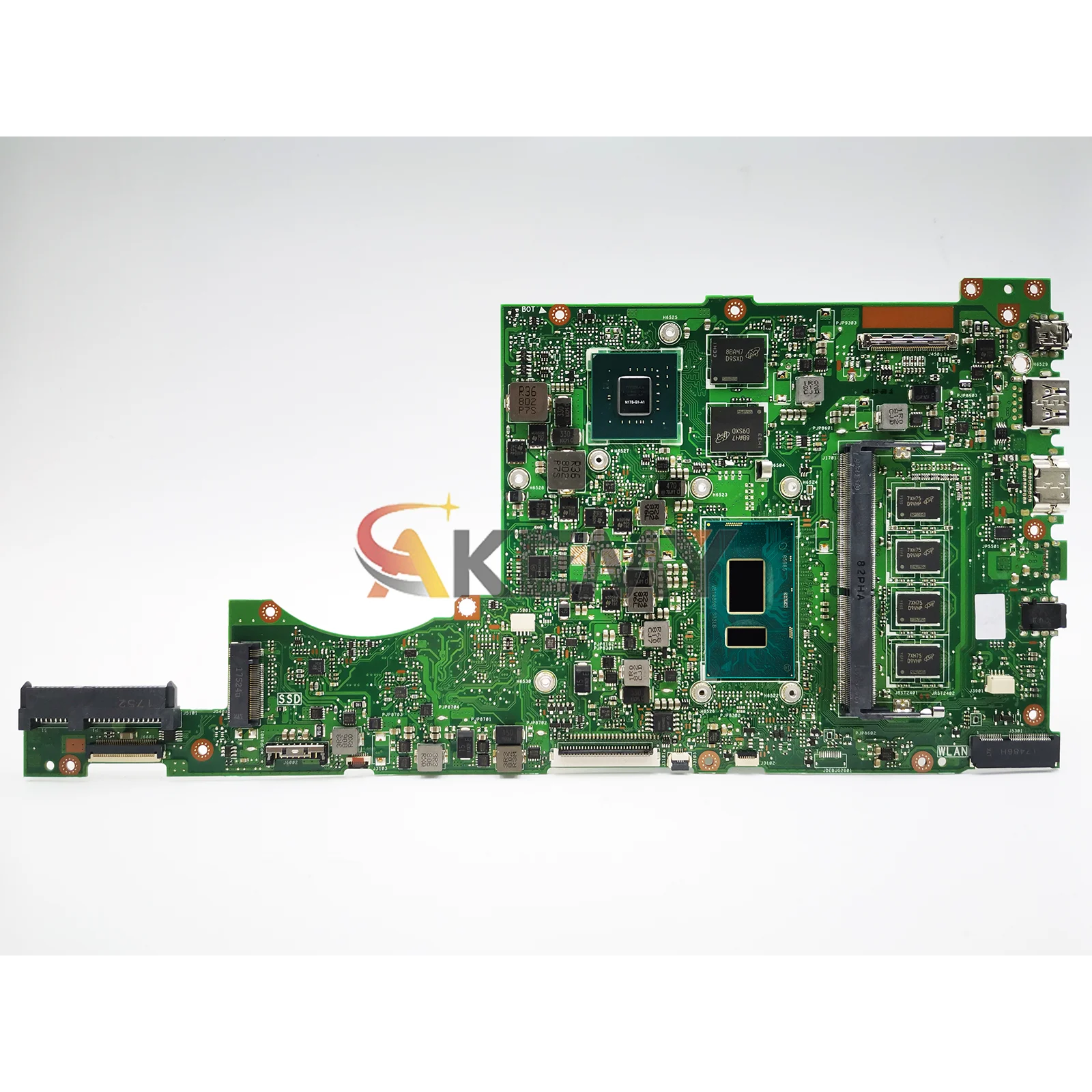 Placa base para ordenador portátil X411UV para ASUS VivoBook S4000V r421u X411UV X411UQ S4200U X411UNV X411UN X411U X411UF placa base I3 I5 I7 CPU - imagen 3