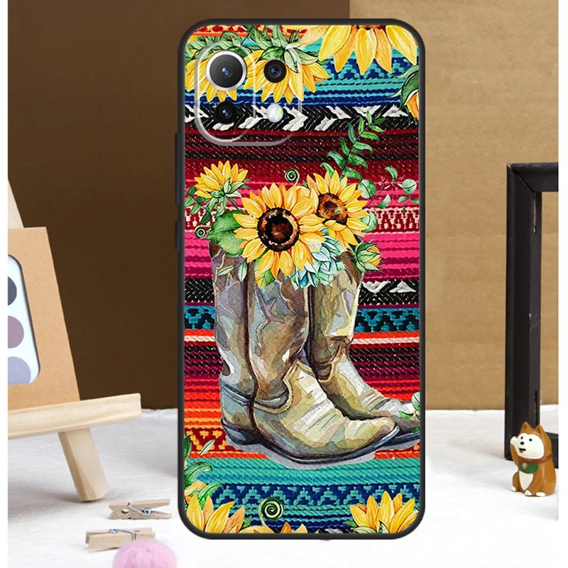 Funda estilo bohemio de vaquera occidental para Xiaomi 14 15 Ultra 13T 14T 15T 17 Pro Max POCO F8 Ultra F5 F6 F7 X5 X6 X7 Pro - imagen 5