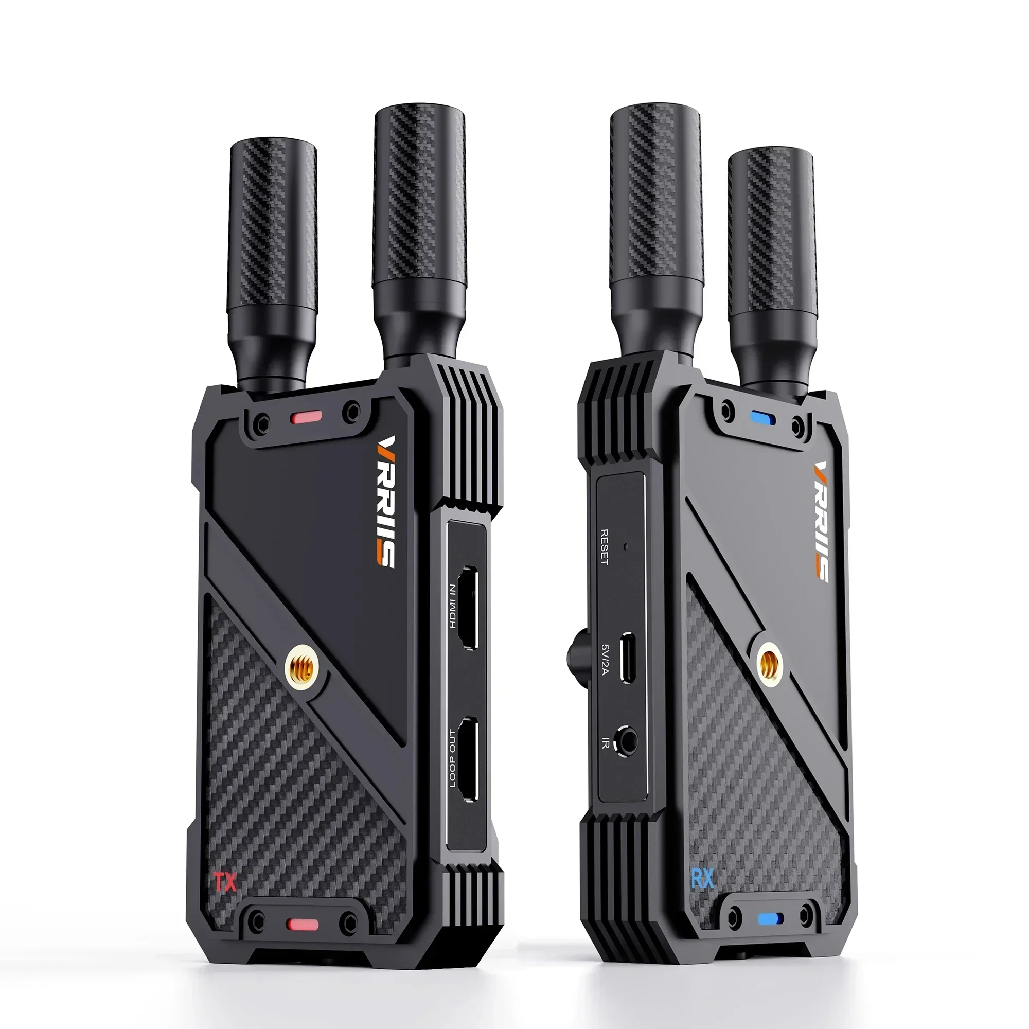 Transmisor y receptor de transmisión de sincronización de Audio y vídeo inalámbrico de 1300 pies, extensor HDMI Dual de 400m para cámara, portátil, PC, Monitor de TV - imagen 3