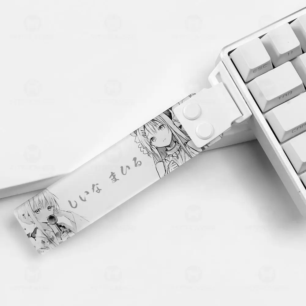 Cinta de teclado de Material acrílico, correa de teclado mecánico, correa de teclado de eje magnético, Wooting Atk68, decoración de tiro Drunkdeer - imagen 3