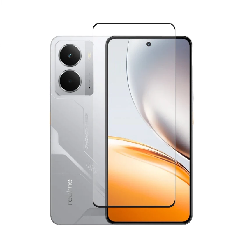 Para Realme Neo7x vidrio para Realme Neo7x Neo 7 SE vidrio templado 2.5D cubierta completa pegamento HD Protector de pantalla para película de lente Neo7x - imagen 4