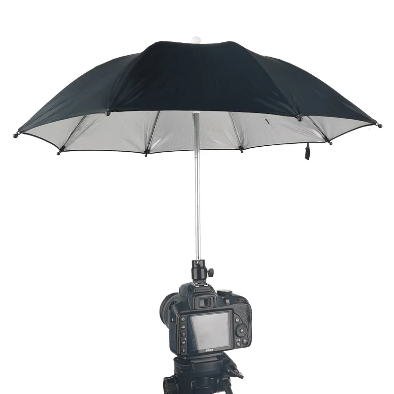 Cámara zapata paraguas cubierta protectora contra la lluvia parasol para Sony A7R V A7 IV A7S III II A7C A9 II A6600 A6500 A6400 A6300 Canon - imagen 4