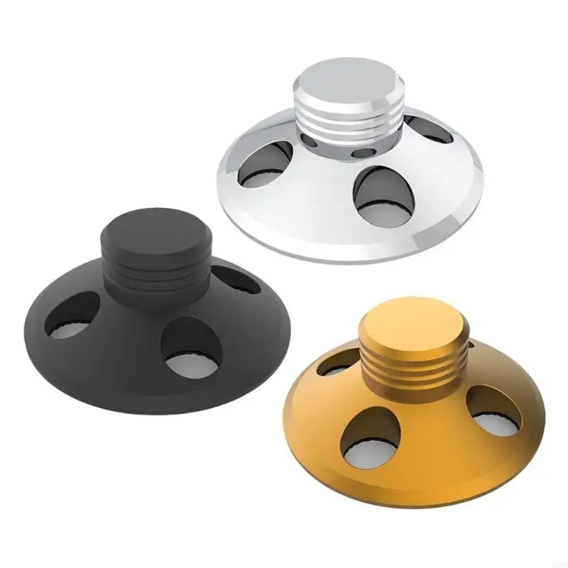 Disco peso grabación Metal, potenciador sonido, tocadiscos, estabilizadores peso para mejorar calidad del sonido, estabiliza sonido, 1 ud. - imagen 3