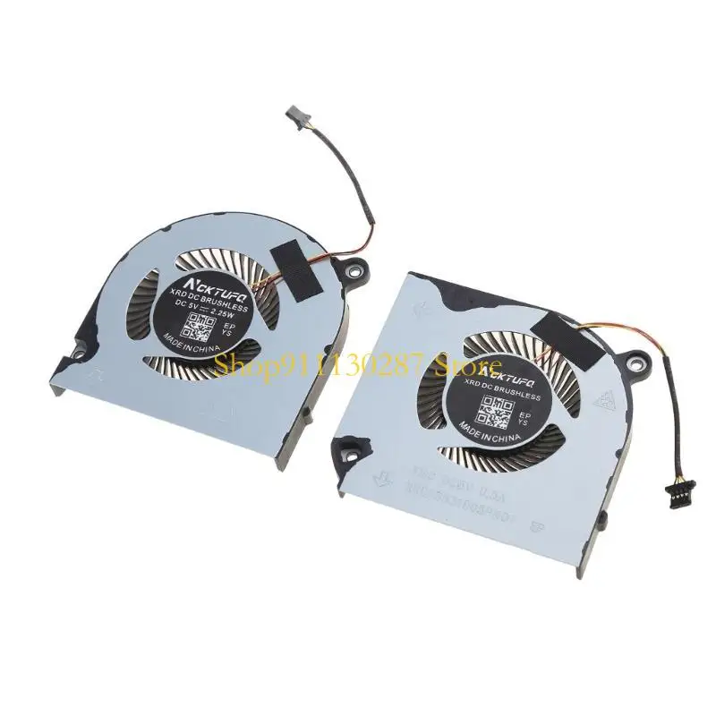 Ventiladores refrigeración CPU para portátil J1HC para radiador GPU 4 pines 5V para 5 AN515-43 - imagen 5