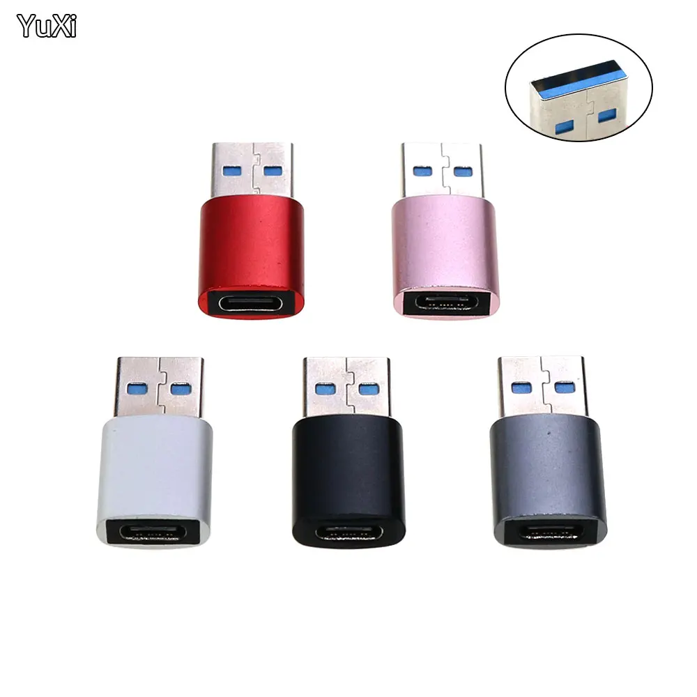 Mini convertidor USB 3,1 macho a hembra tipo C, adaptador OTG de intercambio en caliente, accesorios de computadora de alta velocidad, cargador de datos, alta calidad - imagen 2