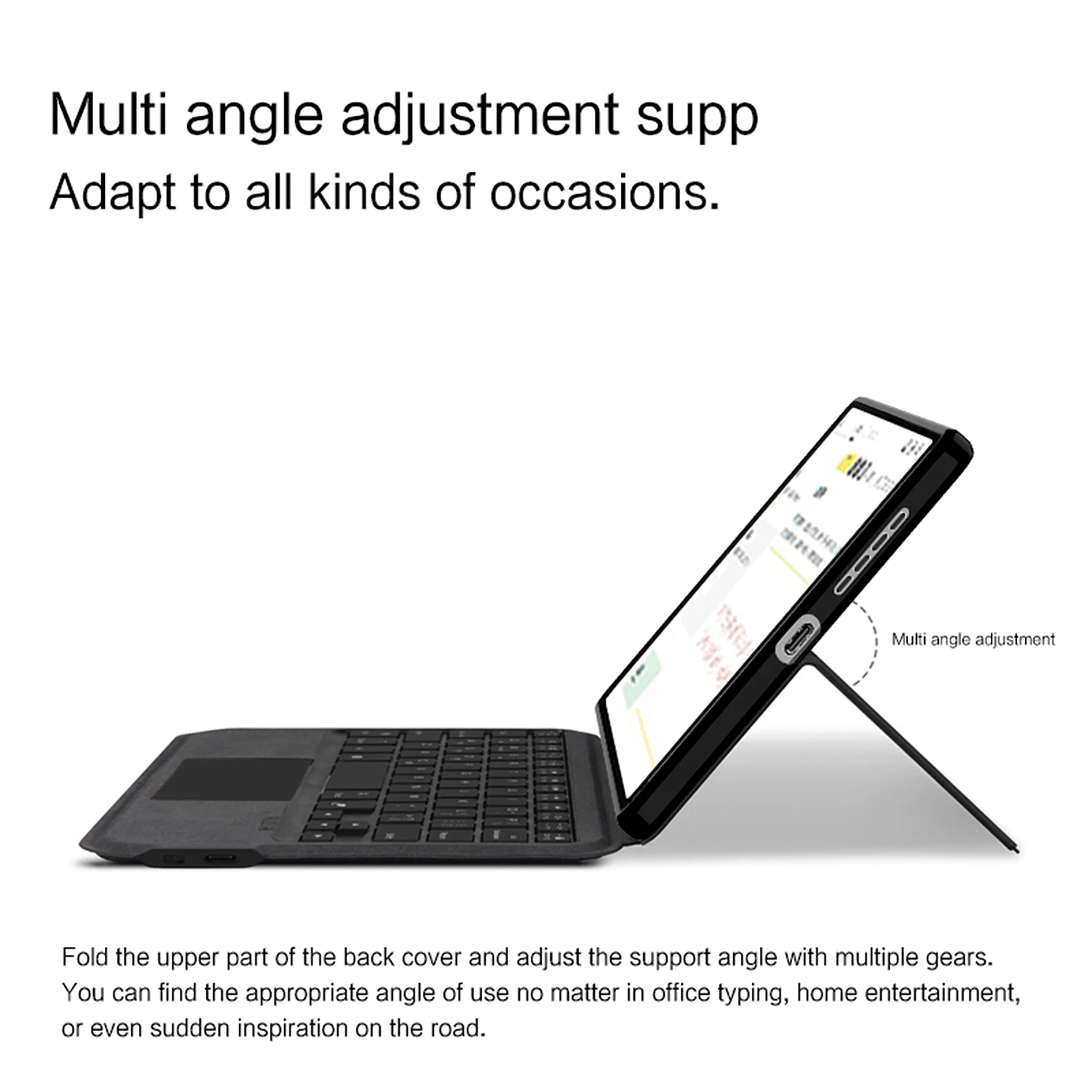 Funda con teclado mágico para Lenovo LEGION Y700 2025, tableta de juego para Legion Y700 3. a generación, funda para teclado con retroiluminación TB321FU de 8,8 pulgadas - imagen 5