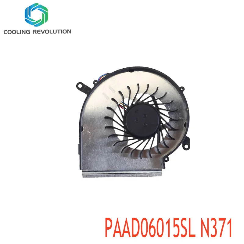 Ventilador de refrigeración GPU para portátil PAAD06015SL 0.55A 5VDC N371 4 pines para MSI GE62VR GL62M - imagen 2