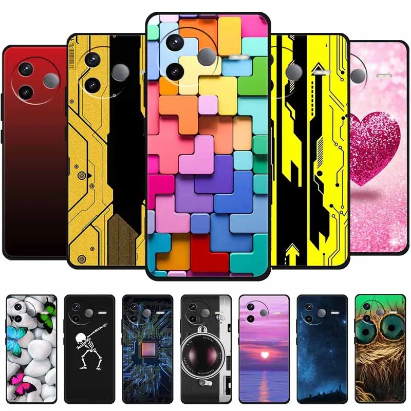 Para Xiaomi Poco F7 Ultra funda de lujo TPU funda de silicona suave fundas de teléfono para Poco F7Ultra Protector nuevo parachoques encantador lindo Coque
