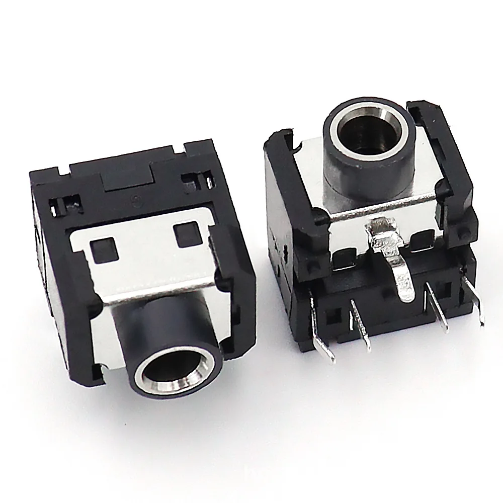 Conector de Audio hembra PJ306 piezas, Conector de auriculares estéreo DIP de 5 pines, 3,5mm, 10 PJ-306 - imagen 4