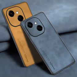 Para Tecno Spark 40C funda de teléfono de cuero PU de lujo para Tecno Spark40C 4G funda trasera de silicona a prueba de golpes protección completa Coque