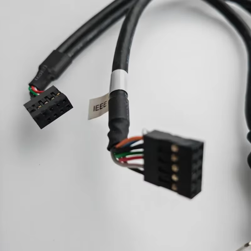 Cable Interno USB 2.0 FireWire 9 Pines para Placa Base Doble Puerto - imagen 5