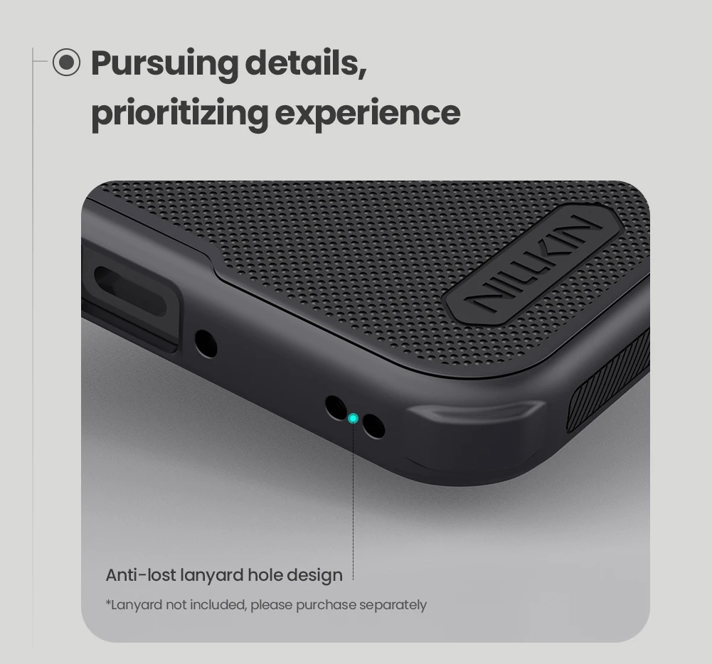 Nillkin para OnePlus Nord 5 5G funda Super Frosted Shield Pro 360 PC TPU marco parachoques mate contraportada protección